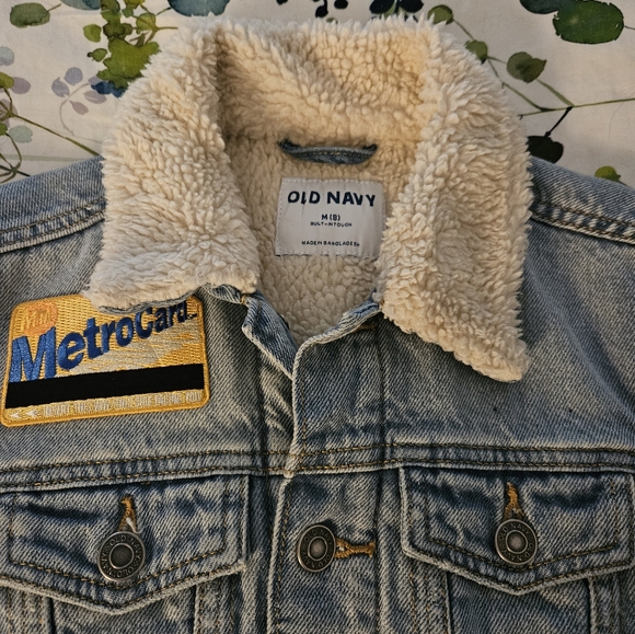 Kids NYC Transit Old Navy Denim Jacket - Picture 1 of 4